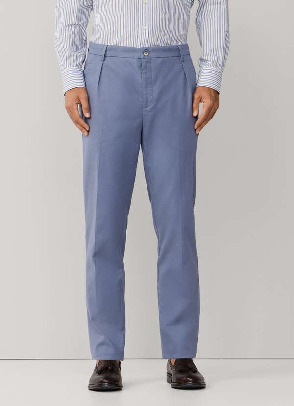 Sloane Tapered Fit Tricotine Trouser - 2
