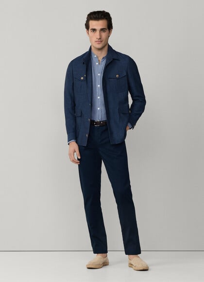 Classic Fit Sanderson Textured Chino