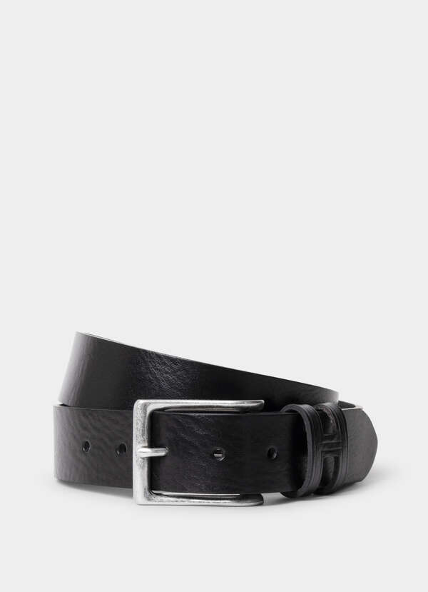 Casual H Keeper Leather Belt
