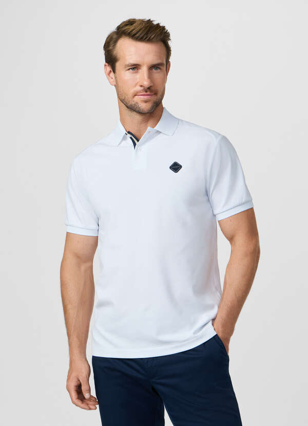 Classic Fit Short Sleeve Branded Polo - 2