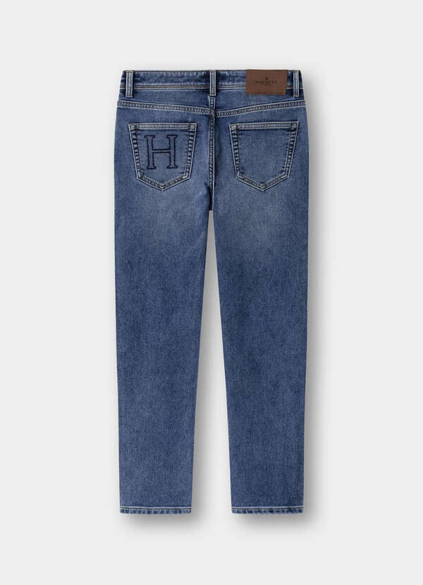 Regular Fit 5 Pocket Vintage Wash Denim - 2 Regular Fit 5 Pocket Vintage Wash Denim - 2
