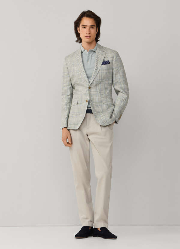 Regular Fit Double Pleat Chino