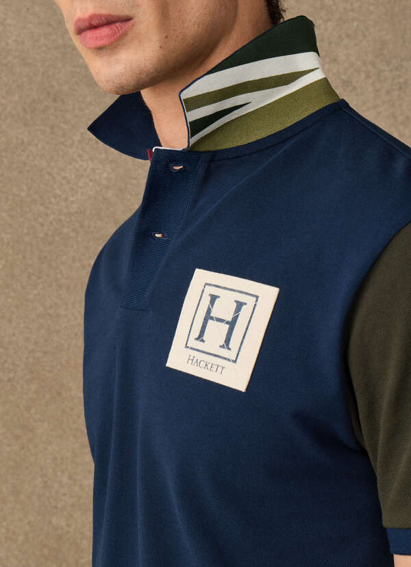 Classic Fit Short Sleeve Union Jacket Polo - 2 Classic Fit Short Sleeve Union Jacket Polo - 2