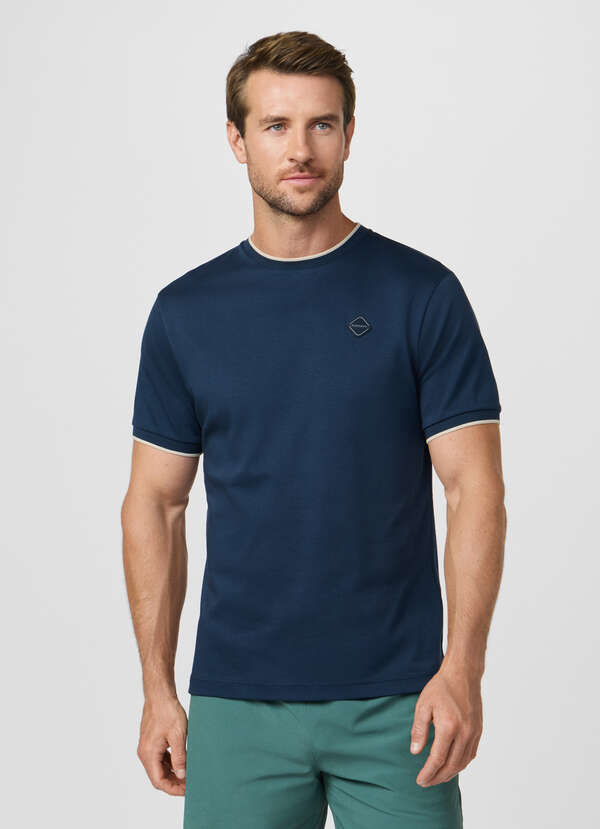 Classic Fit Branded Badge T-Shirt - 2