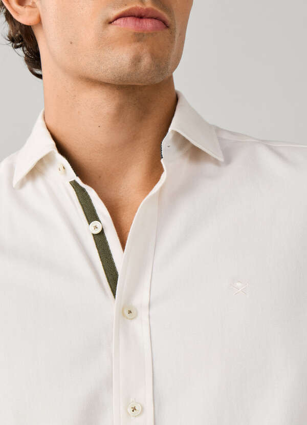 Tailored Fit Flannel Tape Shirt - 2