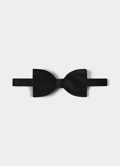 Pure Silk Satin Adjustable Bow Tie