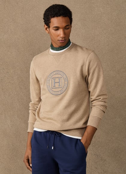 H Logo Crew-Neck Sweat