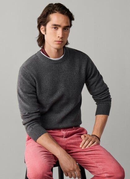Lambswool Crew Neck Jumper