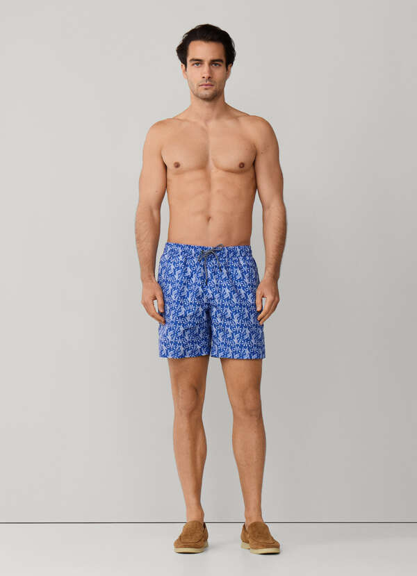 Tiger Print Swim Shorts - 2 Tiger Print Swim Shorts - 2