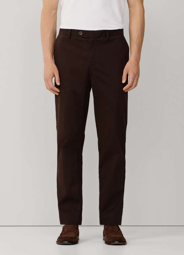 Classic Fit Sanderson Textured Chino - 2 Classic Fit Sanderson Textured Chino - 2