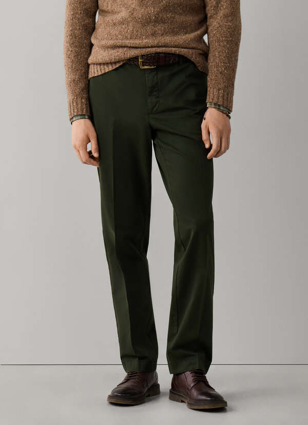 Tailored Fit Sanderson Stretch Cotton Chino - 2