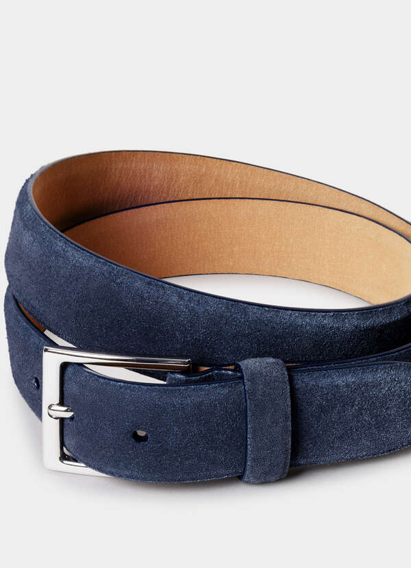 Suede Feather Edge Belt - 2