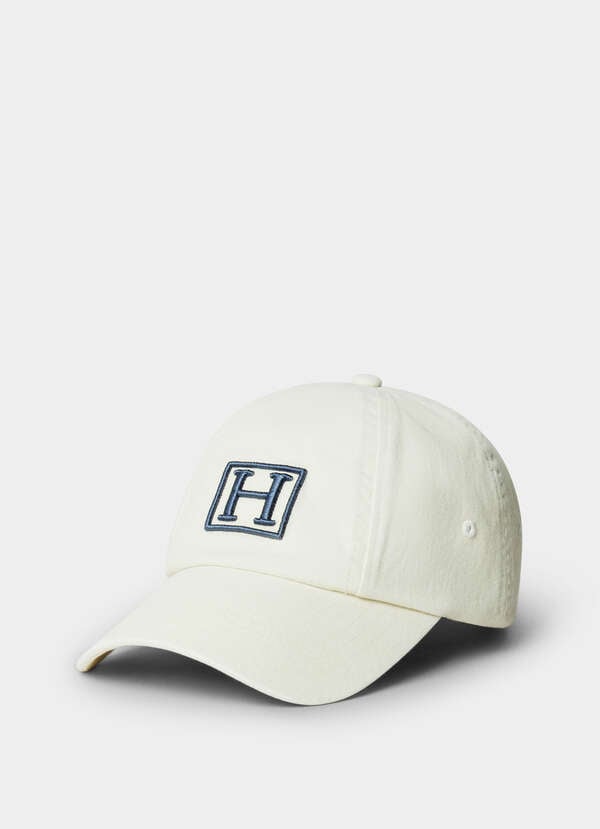 Branded H Washed Cap