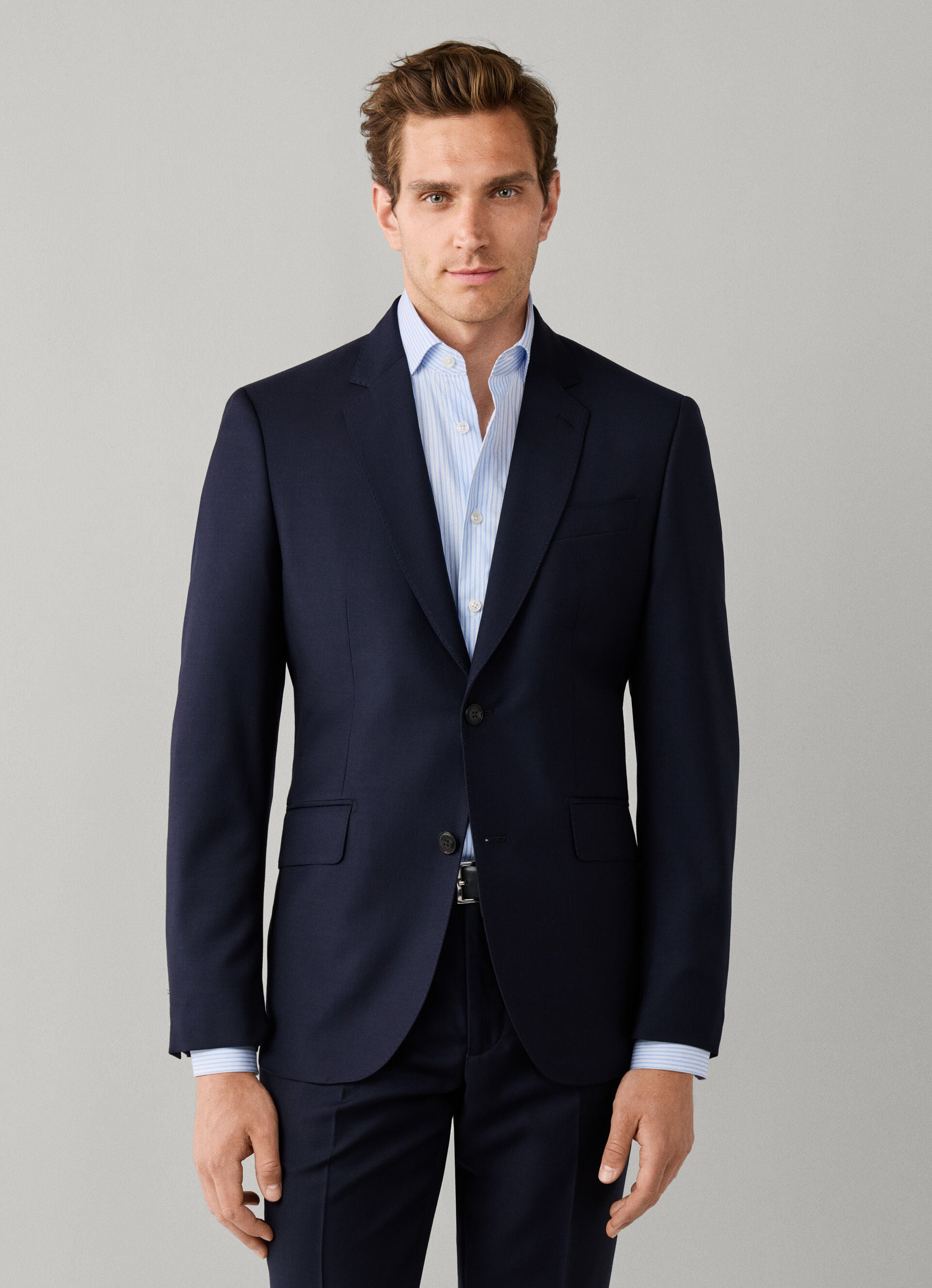 Wool Suit Jacket Woven In England | Hackett London