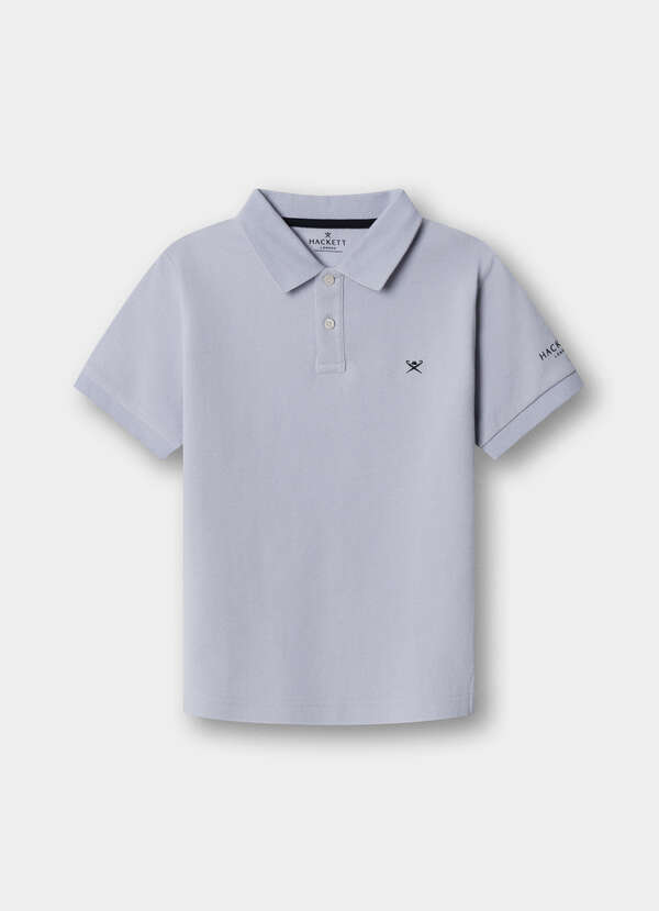 Classic Fit Short Sleeve Branded Logo Polo