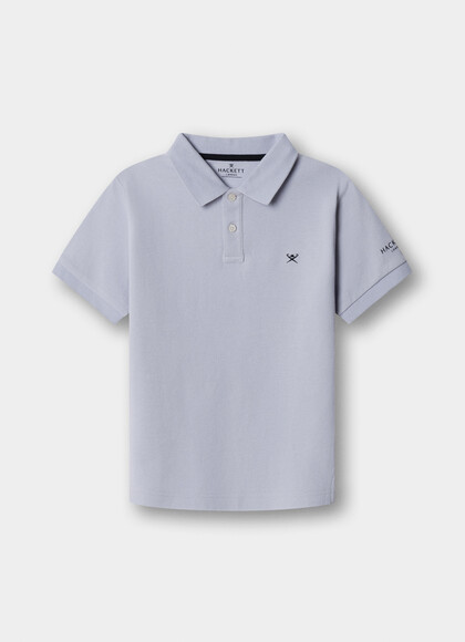 Classic Fit Short Sleeve Branded Logo Polo