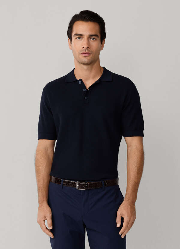Classic Fit Short Sleeve Knit  Polo