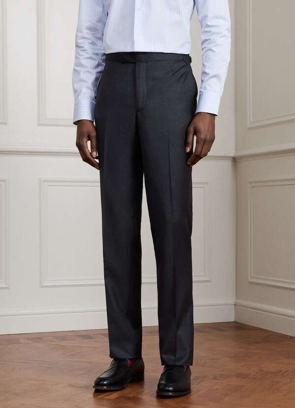 Wool Formal Trousers - Woven in Italy - 2