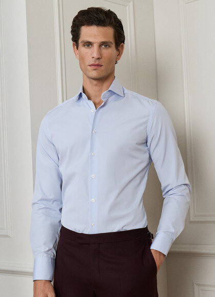 Tailored Fit Formal Poplin Shirt