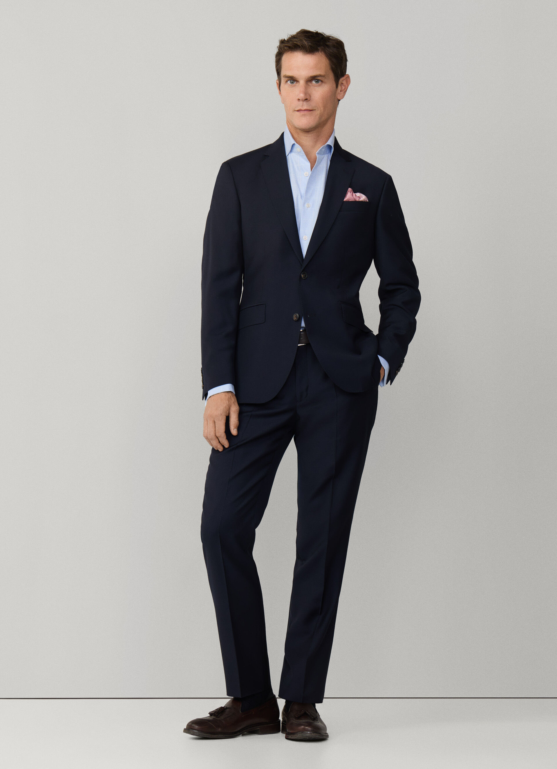 Wool Suit Jacket Woven In England | Hackett London