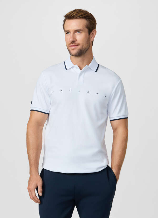 Classic Fit Short Sleeve Branded Polo