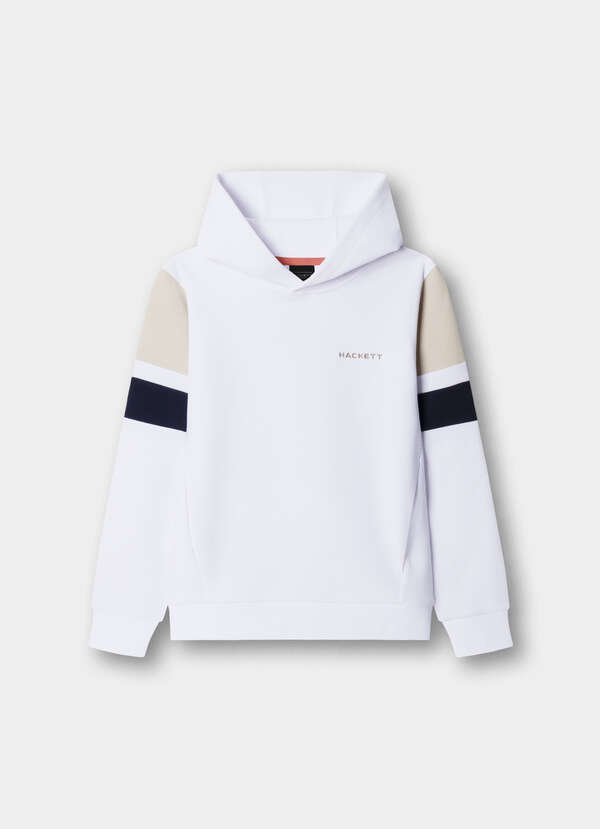 Classic Fit Branded Resort Hooded Sweat
