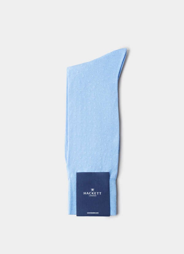 Mercerised Cotton Polka Dot Sock - 2 Mercerised Cotton Polka Dot Sock - 2