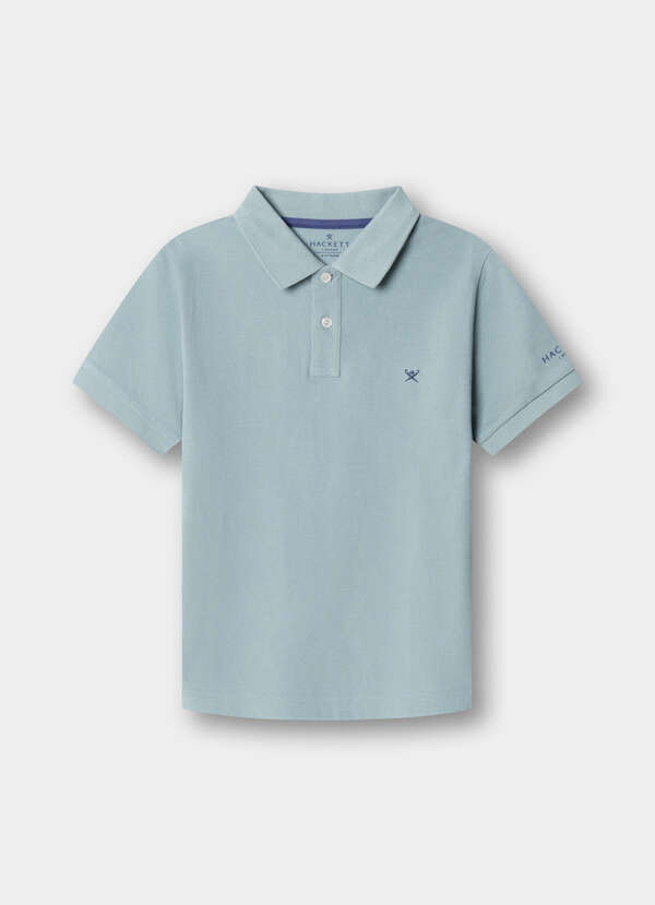 Classic Fit Short Sleeve Branded Logo Polo