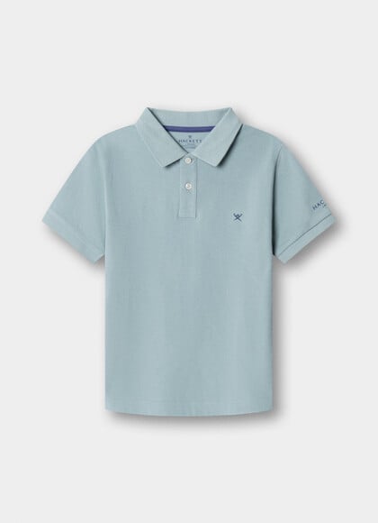 Classic Fit Short Sleeve Branded Logo Polo