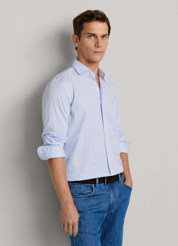 Tailored Fit City Bengal Stripe Shirt Tailored Fit City Bengal Stripe Shirt