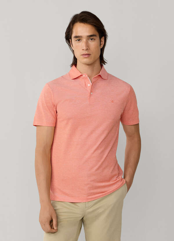 Classic Fit Short Sleeve Oxford Pique Polo - 2