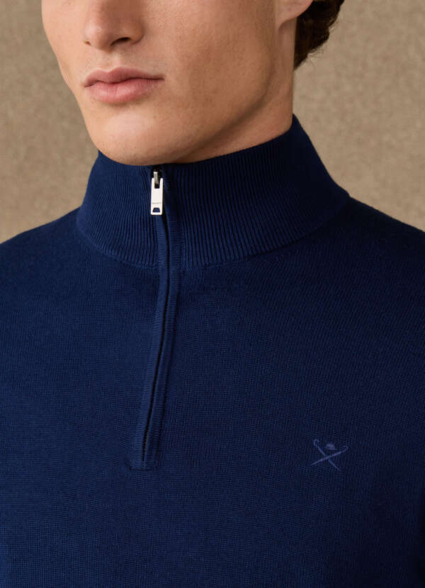 Cotton Quarter Zip Jumper - 2 Cotton Quarter Zip Jumper - 2