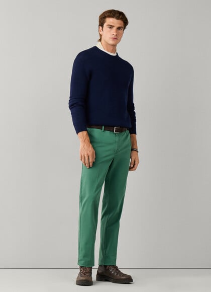 Tailored Fit Sanderson Stretch Cotton Chino