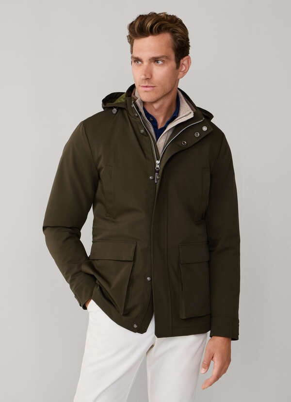 Water Resistant Hooded Car Coat Water Resistant Hooded Car Coat