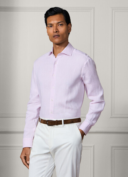 Tailored Fit Linen Shirt
