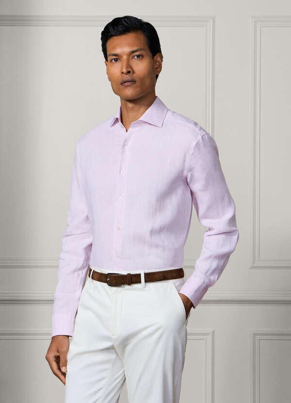Tailored Fit Linen Shirt Tailored Fit Linen Shirt