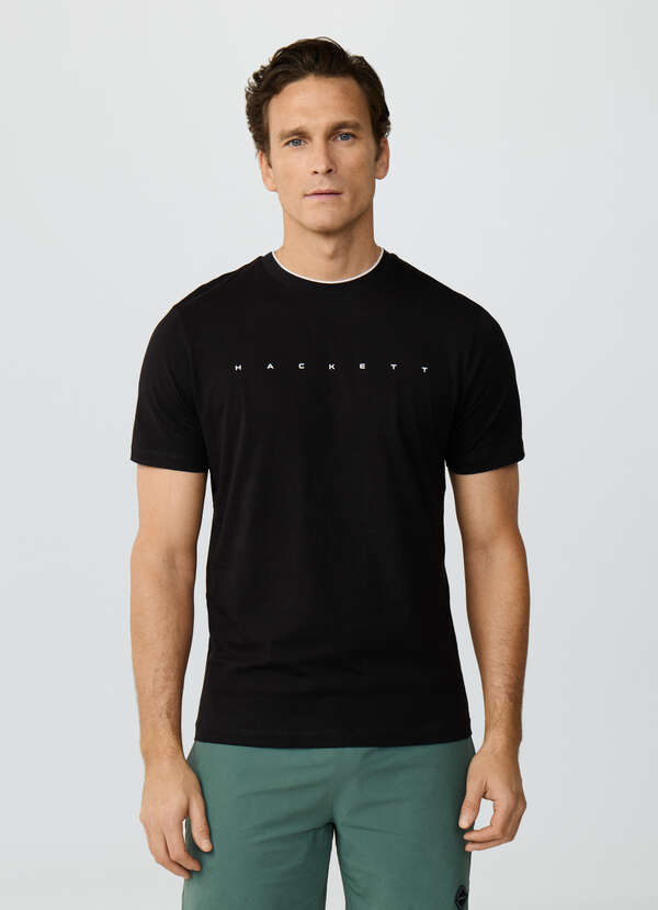 Classic Fit Short Sleeve Branded T-Shirt - 2
