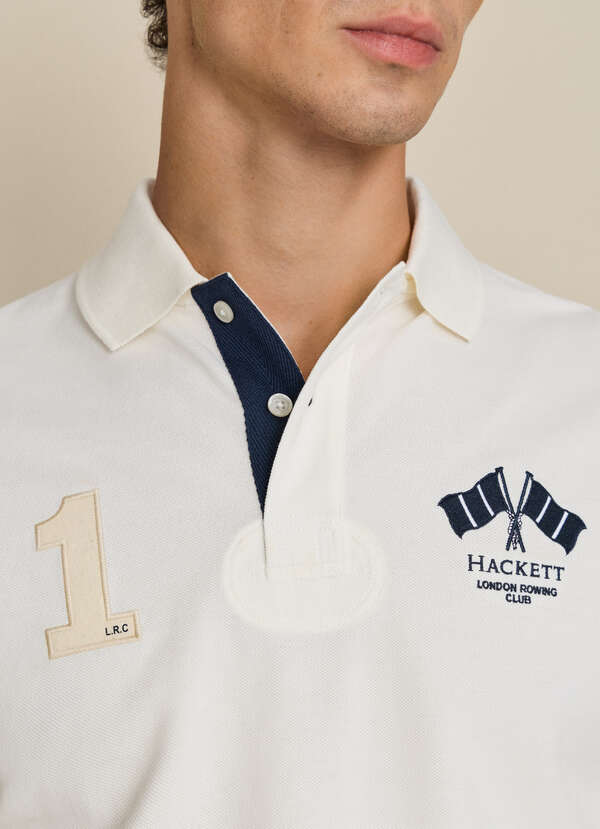 Classic Fit Short Sleeve LRC Flag Polo - 2 Classic Fit Short Sleeve LRC Flag Polo - 2
