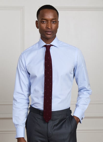 Tailored Fit Formal Twill Shirt