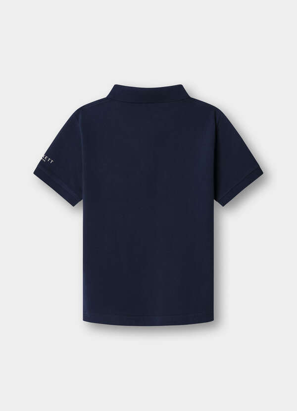 Classic Fit Short Sleeve Branded Logo Polo - 2