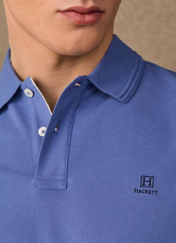Classic Fit Short Sleeve Tipped Polo - 2 Classic Fit Short Sleeve Tipped Polo - 2