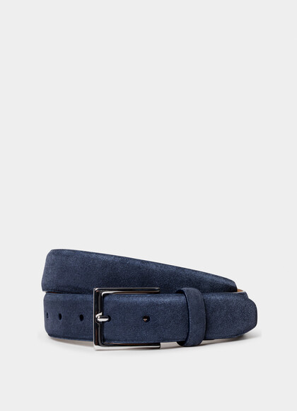 Suede Feather Edge Belt