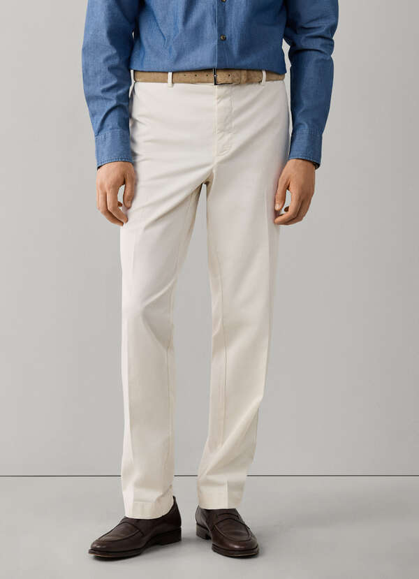 Tailored Fit Sanderson Stretch Cotton Chino - 2