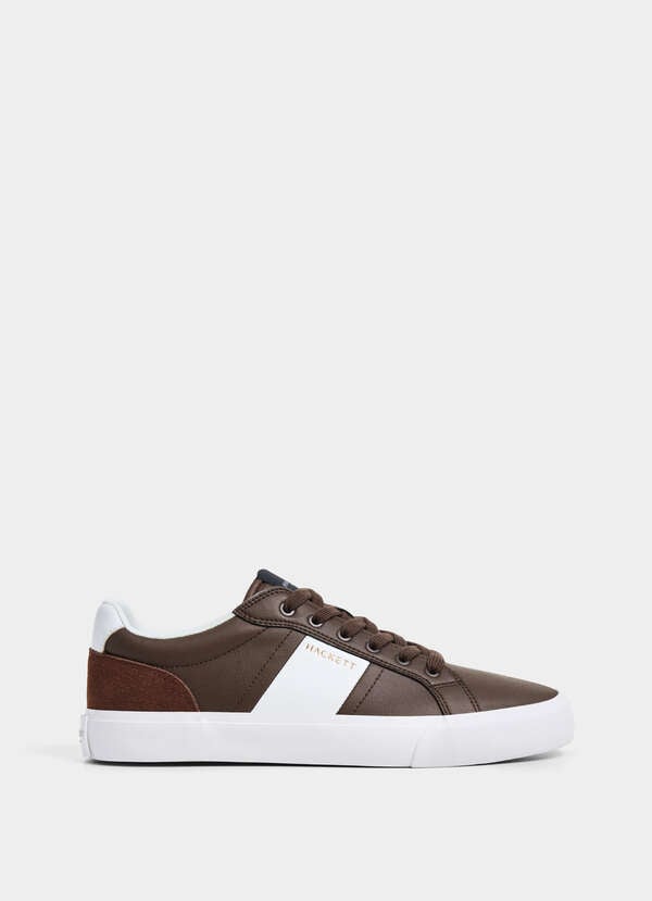 Blake Handle Leather and Suede Trainers