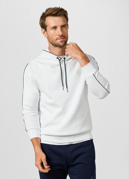 Branded Badge Hooded Sweat