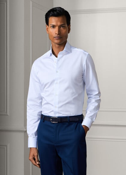 Classic Fit Twin Stripe Shirt