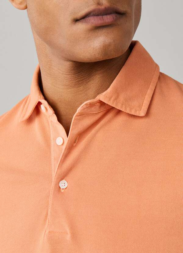 Classic Fit Short Sleeve Pique Polo - 2