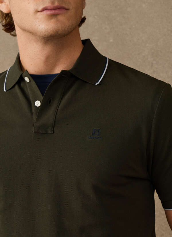 Classic Fit Short Sleeve Tipped Polo - 2