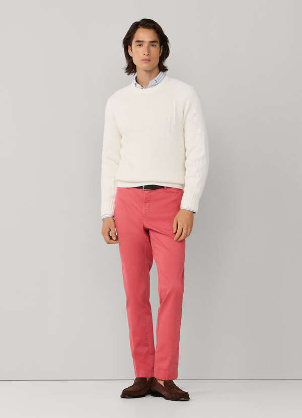 Slim Fit Kensington Stretch Cotton Chino