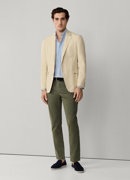 Slim Fit Kensington Devon Cargo Chino